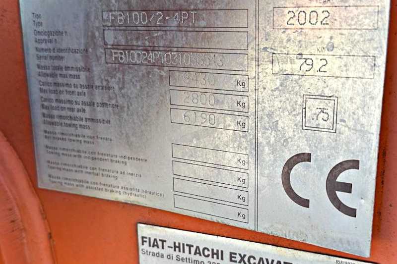OmecoHub - Immagine FIAT HITACHI FB100